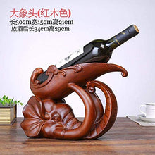 LHQ-HQ Decorazioni Arte Artigianato Wine Rack Elefante Vino Testa della Bottiglia cremagliera Regalo Armadio Rack Vino Decorazione