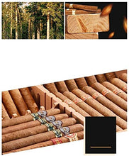 AMOYEE Sigaro Cabinet Cigar Box Sigare Sigaro Humidor Naturale Mellow Cedro Legno Grande capacità Sigare Sigaro Umidificazione Costante umidità Cabinet Scatola di visualizzazione
