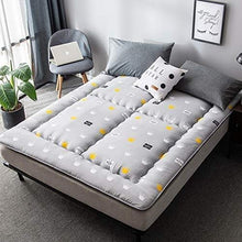 LJ Futon Tatami Materassino, Anti-Slip Giapponese Tatami Tatami Futon Futon Coprimaterasso Imbottito Dormire Pad Student (Color : B, Size : 120x200cm(47x79inch))