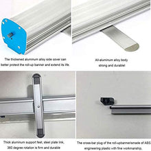 Schermo di Protezione da Starnuti, Banner Roll Up Trasparente Portatile, per Barbiere, Ufficio, Negozi, Ristorante, Assemblaggio Facile e Veloce
