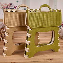 N/V Cucina Domestica Multifunzionale Portatile Pieghevole Comodo Sgabello salvaspazio Sedia in plastica Facile da riporre