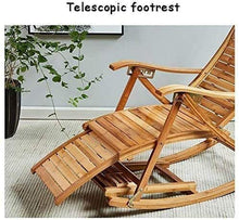 Iyom Sedie a Sdraio, Sedia da Campeggio, Balcone Sedia Pieghevole Portatile per Il Tempo Libero a casa Sedia Pieghevole Universale Four Seasons Sedia a Dondolo in Rattan, Poltrona per Sdraio