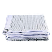 Rete ombreggiante Panno Ombreggiante Premium per Pergolato da Giardino, Retina Riflettente in Alluminio con Anelli di Tenuta in Metallo, 150 G/M² (Size : 2x3M)