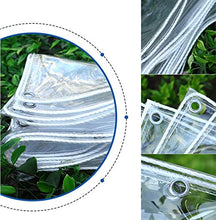 Telone Impermeabile Spesso Trasparente,Telone Impermeabile In Plastica con Occhiello,Telone Telo Copertura Antipioggia,isolamento Finestra Pellicola Ecologica PVC,Personalizzabile (2.4x3m/7.9x9.8ft)