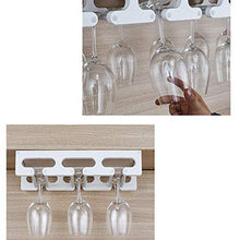 Nfudishpu Portabottiglie Vino, Bronzo Lacca in Legno Creativo Portabicchieri pensile Europeo Capovolto Porta Bicchiere Vino Portabicchieri Portabottiglie Cucina la casa