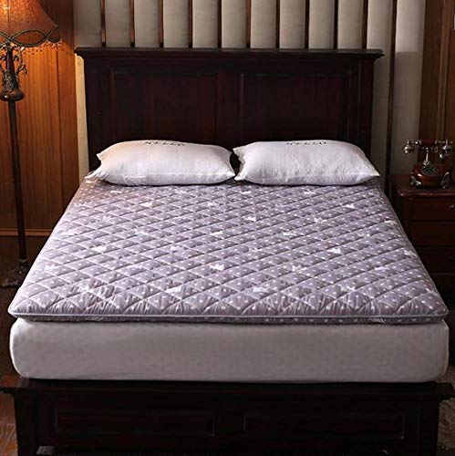 YOLL Materasso Tatami Giapponese Ispessimento Materasso Futon Pieghevole in Peluche, Materassi Letto futon Soggiorno Tappetino Yoga Tappetino Universale Quattro Stagioni Allevia Il Mal