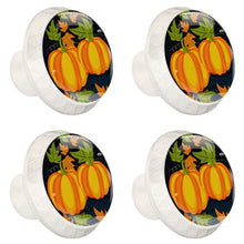 Maniglie per cassetti Manopole per cassetti Manopole rotonde Confezione da 4 per armadietto, cassetti, cassettiere, cassettiere ecc. Zucca d'oro