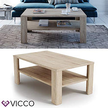Vicco Tavolino da divano Tavolino da salotto Sonoma Con ripiano Tavolino Divano