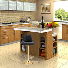 Sgabelli da bar girevoli in metallo 1/2/4 pezzi - Sgabelli da bar alti 65-80cm, sedie in velluto con schienale, sgabelli da pranzo moderni per la colazione per bar / caffè / cucina, nero Sgabelli da B