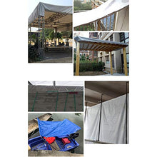 Impermeabile Tela cerata, industriale filato di poliestere + PVC Materiale PVC Vernice panno impermeabile Adatto a tutti i tipi di edifici, camion, fabbriche e miniere, porti marittimi,Grigio,9.8×5.8m