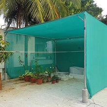 LLCY 95% Shade Ploth Mesh Sun Block Net Mesh Shade per Patio Giardino Resistente agli UV - con Gommini ciascuno, 23 Dimensioni Vele Parasole (Color : Green, Size : 3x7m)