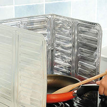 UPKOCH 2 Pezzi Protezione Antispruzzo Alluminio Stufa Gas Scudo Olio Schizzi Schermo Bordo Blocco Cottura Friggere Utensili da Cucina Antispruzzo Schizzi