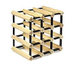 YWYW Ornamenti per portabottiglie per Vino portabottiglie per Vino in Legno massello per Bar della Cantina per Vini del Ristorante Domestico (Dimensioni: 32 3 × 23 5 × 32 3 cm)