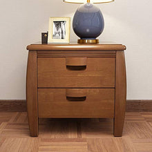 Comodino Comodino in Legno massello Comodino con 2 cassetti Locker Mobili Camera da Letto Moderna Tabella Cinese 3 Colori per mobili Camera da Letto (Colore : Ottone, Dimensione : 50X55X42cm)