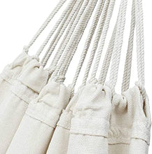 Amaca in cotone per esterni TDoppia amaca Sedie Altalena Appesa Campeggio all'aperto Dormitorio Dormitorio Amaca per bambini Sedia sospesa Giardino domestico Cotone