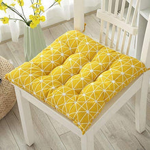Pillowcase 2er Pack Cuscino per Sedile Cuscino reclinabile Cuscino per Sedia da Giardino Cuscino per Schienale Cuscino per Schienale Basso per sedie da Ufficio e Uso Domestico (Triangolo, 30 * 30)