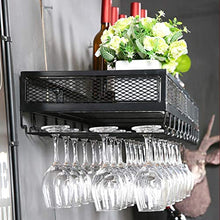 YWYW portabottiglie portabottiglie in Metallo per Bicchieri da Vino Portabottiglie Creativo a Sospensione Struttura in Vetro per Vino Rosso in Ferro Capovolto Portabicchieri da Bar per Uso Domestic