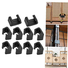 Clip Outdoor Furniture Patio Wicker clip di plastica Divano Connect Clamps per sedie mobili da giardino del sofà 10PCS 6CM