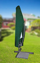 WOLTU® GZ1163 Copertura per Ombrellone da Giardino Telo di Coperture Mobili Cover Protezione Parasole Esterni PE Verde