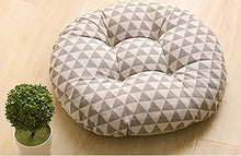 HYLX Cuscino Sedile, Cuscino Sedia, Cuscino Sgabello Rotondo, Cuscino Sedia Floreale Antiscivolo in Cotone Spesso, per Giardino, terrazza Esterna
