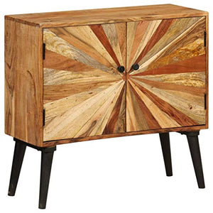 vidaXL Legno Massello di Mango Credenza 85x30x75 cm Madia Mobile Armadietto