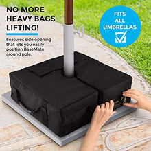 VSOO Sacco di sabbia resistente con doppia cucitura, tessuto Oxford 900D, resistente per ombrelloni, pesi delle gambe, tenda a baldacchino pop-up, borsa per piedi ponderata