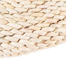 Taidda- Cuscino Tatami Materiale crusca di Mais Naturale Cuscino per sedili Rotondi Cuscino per Pavimento Balcone Yoga