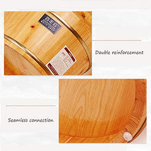 Vasca Per Pediluvio, Vasca Per I Piedi In Legno Massaggio Per La Salute Vasca Per I Piedi Che Aumenta In Modo Durevole Idromassaggio Massaggio Plantare Spa Sauna Bagno