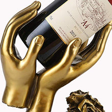 Elegante Semplicità Cura Delle Mani Styling Creativo Armadietto Del Vino Decorazione Vino Portabottiglie Oro Personalità Resina Casa Desktop Veranda Bar Tavolo Tavolo Partizione Decorazione Regalo Be
