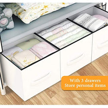 JJZXT Moda Pittura Partable Armadio Rinforzato in Acciaio Inox Holder Stand Moderno e Minimalista Camera da Letto Arredamento Abbigliamento Closet