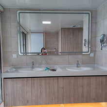 SHU XIN LED Smart Bagno Touch Screen Luce Specchio HD Bagno Specchio Bagno 5MM Senza Rame Argento Specchio Funzione antiappannamento di Sicurezza antideflagrante