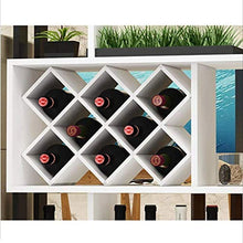 HLL 6030163,5 cm in legno massiccio per vino, semplice rastrelliera per vino, per casa, cantina, bar, ristorante