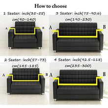 Enhome Copridivano Universale Elasticizzato 1 2 3 4 Posti,Fodere Copridivani Sofa Protettore Copertura Antipolvere Lavabile Coprisofà Foderadivano per Gatto Cani (Blu Farfalla,3 Posti)