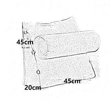 CJC Cuscino Schienale capezzale Supporto Cuneo Cuscino Regalo Hotel Lettura Auto Viaggio Aereo (Colore : T1, Dimensioni : 45 * 45 * 20)