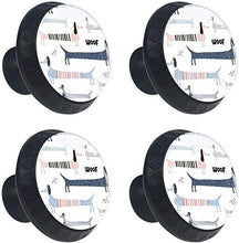 Trendy Scandinavian Pomelli per Porta Set di 4 Pomelli per Mobili Manopole per Cassetti Cucina Armadio Vetro