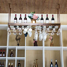 Wine Rack, Wine Rack soffitto industriale Wine Rack con la Coppa gancio in metallo Hanging Holder Vino Accessori Vino Capovolto attaccatura del supporto della cremagliera della bottiglia Vetro con lam