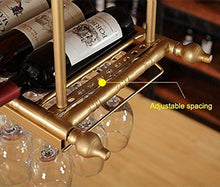 DJSMjbj - Portabicchieri in metallo, per bicchieri di vino, in ferro, per cucina, bar, ristorante e stendibiancheria, dimensioni: 60 x 30 cm