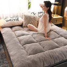 QVIVI Materasso Futon, Materassi Letto Futon Pavimento Doppio Singolo Pieghevole, Materasso da Campeggio Portatile Morbido E Soffice Tatami B 1.5 * 2M