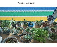 Rete ombreggiante 90% Sunblock Panno Ombreggiante per Copertura per Piante di Serra, Tende da Sole da Giardino per Ripari All'aperto, Strisce Multicolore (Dimensioni : 5x10M)