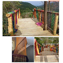 MFLASMF Rete di Sicurezza Protezione per Balcone Rete di Protezione in Corda di Nylon, Rete Decorativa per Bambini Rete di Sicurezza Recinzione Corda da Arrampicata Corda Intrecciata Rete