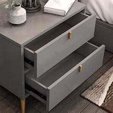 File cabinets Comodino tavolino Comodino for Camera da Letto Comodino con Maniglia cassetti e Anteriore Aperto Shelf Governo di immagazzinaggio Cassetti (Color : White)