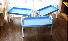 MLHJ NNIU- Fioriere in Legno massello in Legno massello (Colore : Blu)