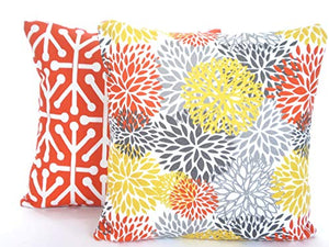 None Brand OutDOOR - Set di due federe decorative per cuscini da esterni Aruba Blooms