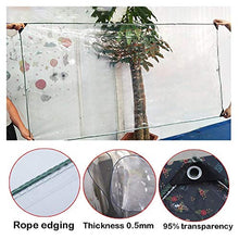 SHIJINHAO Telo Impermeabile Esterno Tela Cerata, Giardino Chiaro Impermeabile Tarp Anti congelamento Antipioggia Film Panno Isolamento Canopy PVC plastica di Copertura/Sheeet
