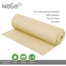 Haga®, protezione da sguardi indiscreti, in rattan sintetico, larghezza 0,9 m, colore beige