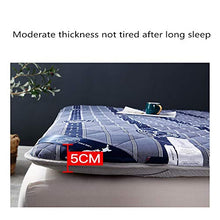 ZIEO Mat Pieghevole Morbido Tatami Tappetino Antiscivolo Materasso Pieghevole Giapponese dormitorio Mattress Pad Portatile Addensare Pad 90x200x5cm Pieghevole futon Giapponese