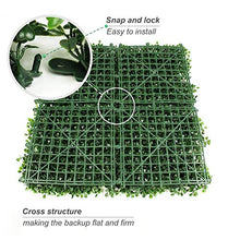 Balcone Protezione LSXIAO Schermo for la Privacy Resistente ai Raggi UV 12 Pezzi 20 Pollici x 20 Pollici Paesaggio sempreverde Decorazione Domestica del Cortile Uso Giardino Esterno