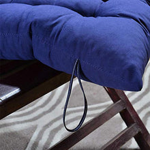 Lounge Cuscino in Cotton per Sedia A Dondolo Confortevole Cuscini Lungo per Sedia Pieghevole,Sedia in Rattan (125 X 45 X 8 Cm)