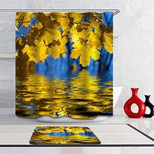 LIYAN Combinazione Bagno. Immagini Chiare E Colori Vivaci Rendono Il Tuo Bagno Pieno di Vita. Accessori da Bagno. Foglie di Acero in Autunno.