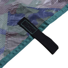 Fdit Teloni Impermeabili per Tende da Campeggio, teloni Esterni per Tende con Protezione UV, Tenda da Sole da Giardino, Parasole, Amaca, Pioggia, Tenda da Giardino, Camouflage 400 x 300 cm